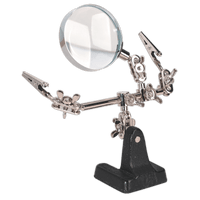 Sealey SD150 Mini Robot Soldering Stand with Magnifier