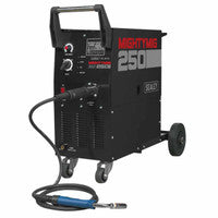 Sealey MIGHTYMIG250 Professional Gas/No-Gas MIG Welder 250Amp with Euro Torch