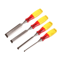 Irwin Marples M373 Bevel Edge Chisel Splitproof Handle Set of 4