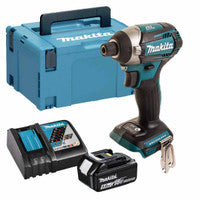 Makita DTD154STJ LXT 18V Brushless Impact Driver with 1 x 5.0Ah Battery