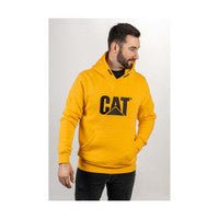 Caterpillar Trademark Hooded Sweatshirt Yellow/Black - XXL