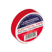 Red Electrical Tape TP1933RED 19x33mtrs - Flame Retardant