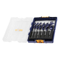 IRWIN IRWIW4042202 Blue Groove 6X Wood Bit Set^ 6 Piece