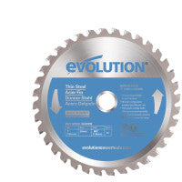 Evolution 180 x 20mm 68T Thin Steel Cutting Circular Saw Blade