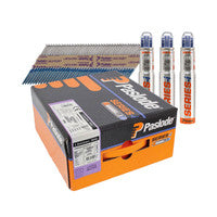 Paslode 141071 2.8mm x 63mm Galv-Plus Ring Shank Nails for 360XI, IM360CI (3300 + 3 Fuel Cells)