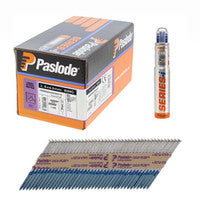 Paslode 141079 Galv-Plus® Ring Shank Nail for 360Xi, IM360Ci 2.8mm x 63mm (1100 Pack & 1x Fuel Cell)