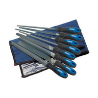 Draper 44961 200mm Soft Grip Engineers File and Rasp Set 8pcs