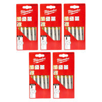 Milwaukee 4932274351 T101D Clean Cut Wood & Plastic Jigsaw Blades 75mm x 4mm (25 Pack)
