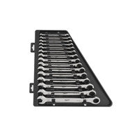 Milwaukee 4932464994 MAX BITE„¢ Ratcheting Combination Spanner Set (15 Pieces)