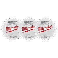 Milwaukee 4932471931 TCT Circular Saw Blade 165mm x 20mm 24T (3 Pack)
