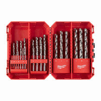 Milwaukee 4932493870 Thunderweb„¢ HSS-Ground Metal Drill Bit Set DIN338 (25 Pieces)