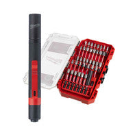 Milwaukee 4932860932 SHOCKWAVE„¢ Impact Duty Bit Set with IPL LED Pen Light (39 Pieces)