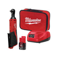 Milwaukee M12IR-201B 12V Sub-Compact 3/8" Ratchet with 1x 2.0Ah Battery
