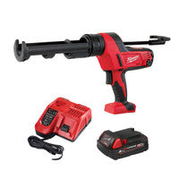 Milwaukee C18 PCG/310C-201B 18V Caulking Gun 310ml with 1x 2.0Ah Battery