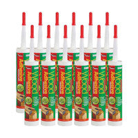 Everbuild 5MINPU3 Lumberjack 5 Minutes Polyurethane Wood Adhesive Gel 310ml (12 Pack)