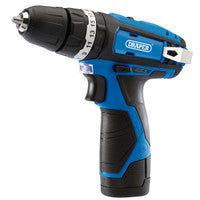 Draper 70257 12V Combi Drill and Driver Twin Pack with 2x 1.5Ah Batteries
