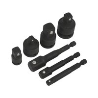 Sealey AK5522 Impact Socket Adaptor Set 7pcs