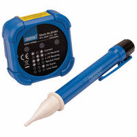 Draper 82384 230V Socket and Voltage Tester Set, 200-600V, 3A