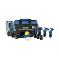 Draper 93445 Storm Force 10.8V Power Interchange Kit (11 Pieces)