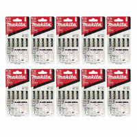 Makita A-85684 Speed Cut Wood and Plastic Jigsaw Blades 75mm x 6TPI (50 Pack)