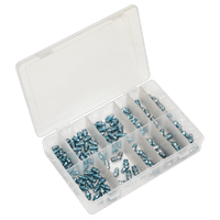 Sealey AB008GN Grease Nipple Assortment 115pc - Metric