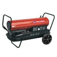 Sealey AB1758 Space Warmer Paraffin/Kerosene/Diesel Heater 175,000Btu/hr with Wheels