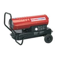 Sealey AB7081 Space Warmer® Paraffin/Kerosene/Diesel Heater 70,000Btu/hr with Wheels