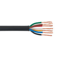 Sealey AC24207CTH 30m 24/0.20mm 7-Core Thin Wall Automotive Cable - Black