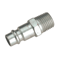 Sealey AC34 Screwed Adaptor Male 1/4"BSPT Pack of 2