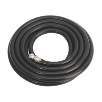 Sealey AH5RX/38 Air Hose 5m x Ø10mm with 1/4"BSP Unions Heavy-Duty