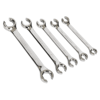 Sealey AK2651 Flare Nut Spanner Set 5pc Metric