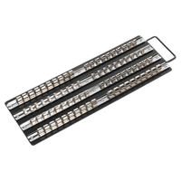 Sealey AK271B Socket Rail Tray Black 1/4", 3/8" & 1/2"Sq Drive