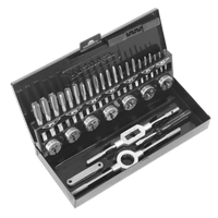 Sealey AK3015HSS Tap & Die Set 32pc Split Dies HSS 4341 - Metric