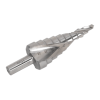 Sealey AK4747 HSS 4341 Step Drill Bit 4-22mm Spiral Flute