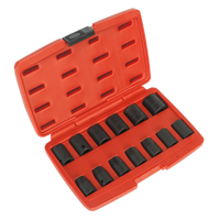 Sealey AK5613M 1/2" Drive Metric Impact Socket Set 13pcs