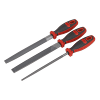Sealey AK572 Engineer's File Set 3pc 200mm