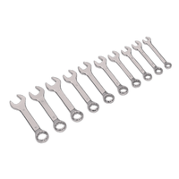 Sealey AK633 Combination Spanner Set 10pc Stubby Metric