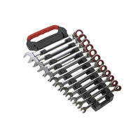 Sealey AK63944 Reversible Ratchet Combination Spanner Set 12pc Metric Platinum Series