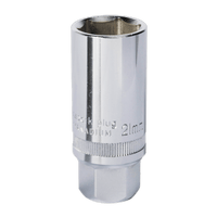 Sealey AK6541 Spark Plug Socket 21mm 3/8"Sq Drive Magnetic