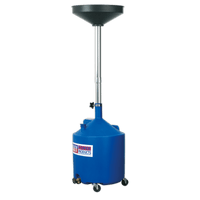 Sealey AK80D Mobile Oil Drainer 80L Gravity Discharge