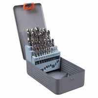 Sealey AK8191 Left-Hand Spiral Drill Bit Set (25 Pieces)