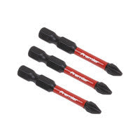 Sealey AK8230 Phillips #2 Impact Power Tool Bits 50mm - 3pc