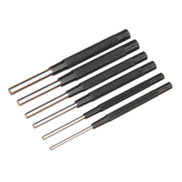 Sealey AK9123 Parallel Pin Punch Set 6pc