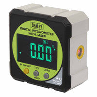 Sealey AK9991 Inclinometer Digital with Laser