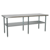 Sealey AP2184SS Stainless Steel Workbench 2.1m