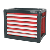 Sealey AP2403 Topchest 6 Drawer with Ball Bearing Slides