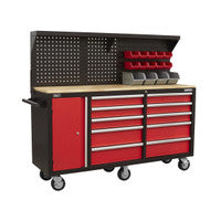 Sealey AP6310 Mobile Workstation 10 Drawer with Backboard