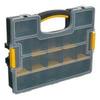 Sealey APAS15A Parts Storage Case with Removable Compartments - Stackable