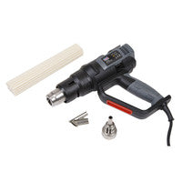 Sealey HS102K Plastic Welding Kit incl. HS102 Hot Air Gun 2000W 230V