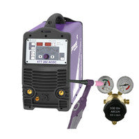Parweld XTT202P 200 Amp AC/DC Pulsed TIG Inverter With Torch & Regulator